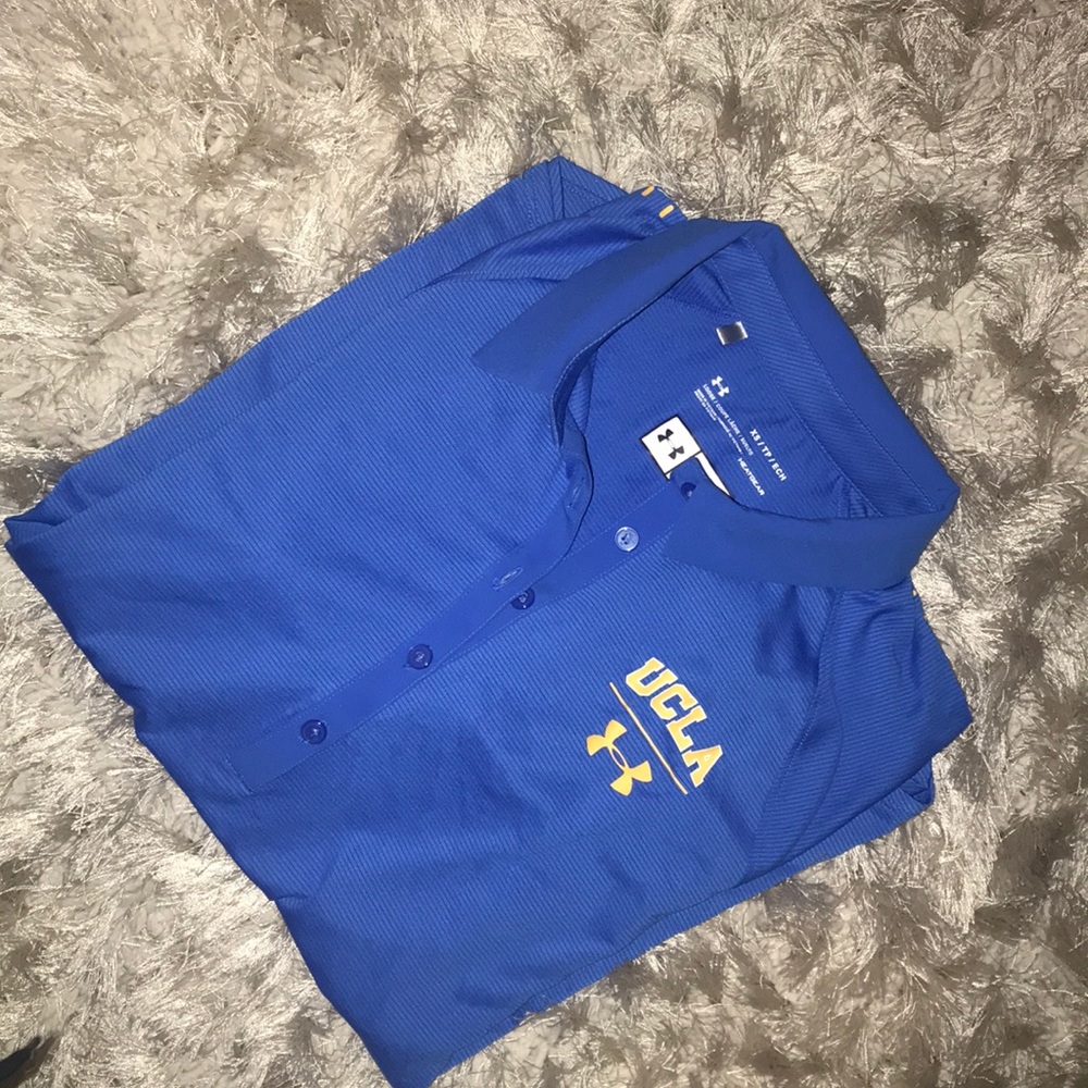 Blue UCLA womens polo shirt UnderArmour